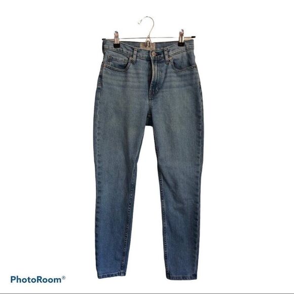 Everlane The High Rise Skinny Ankle Jeans .Size 25 - Picture 3 of 11